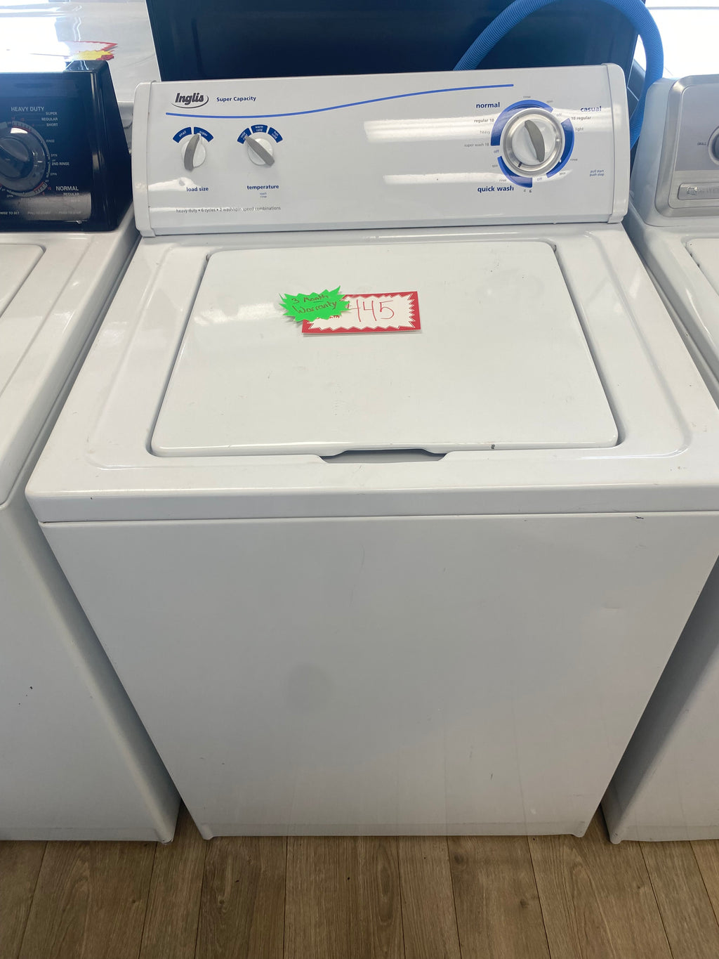 Inglis top load washer, White, "Refurbished"