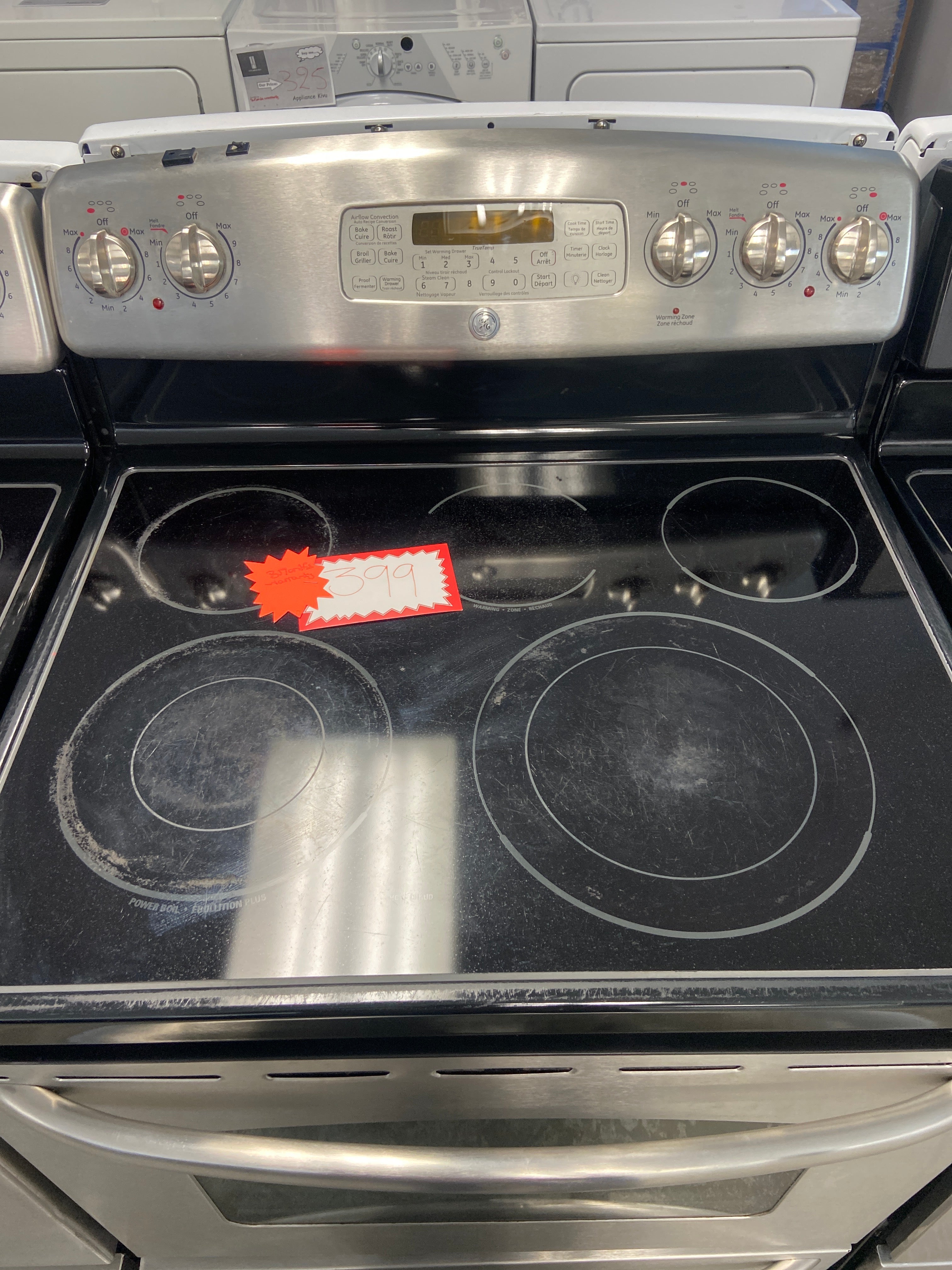 GE 30" Freestanding Electric Range - Stainless Steel (JCBP810ST1SS)