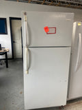 White 30” Frigidaire FRT18G4AW2 Fridge (refurbished)