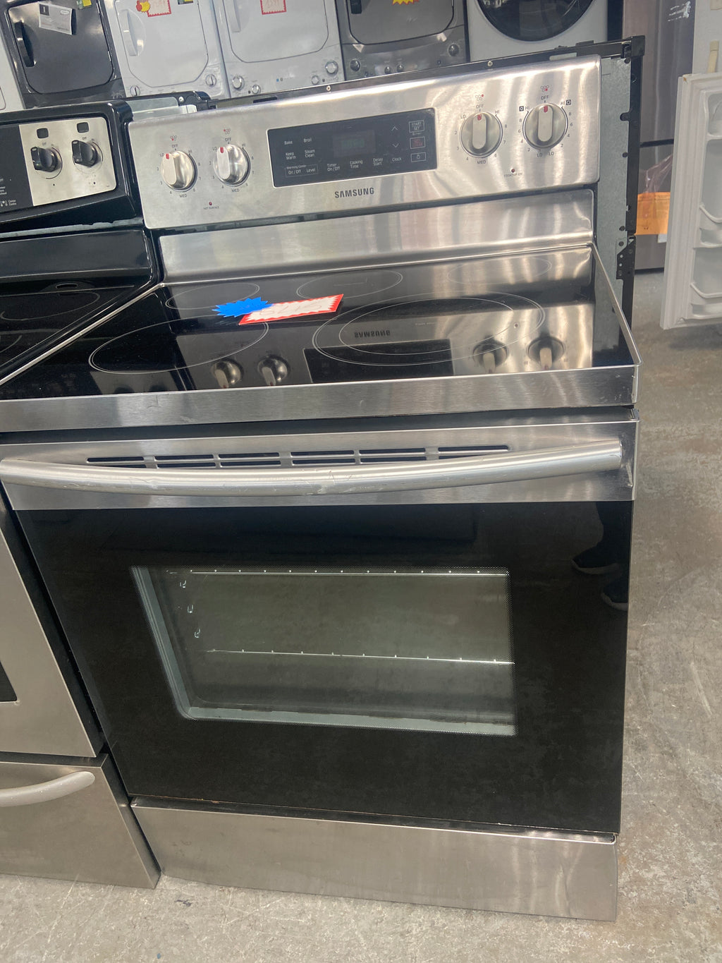 Samsung Stainless stove, NE59K3310SS/AC,  “Refurbished”, 3 Months warranty