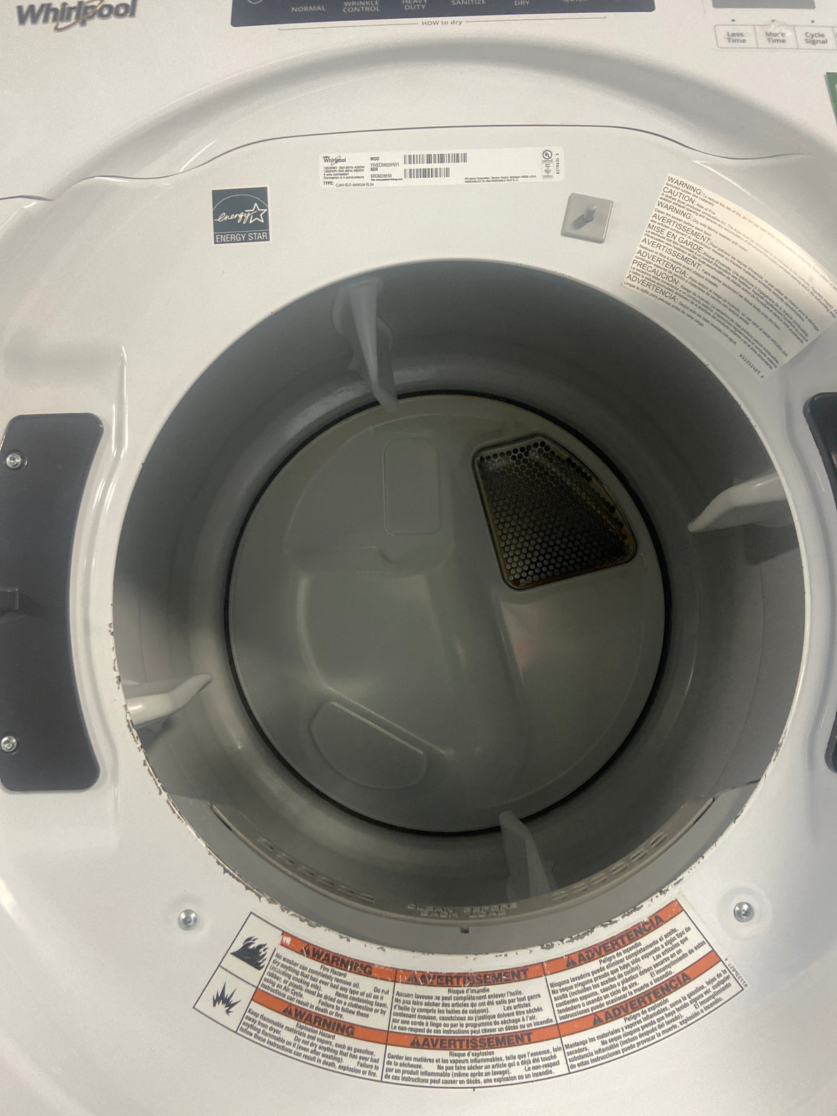 Whirlpool washer and dryer set, WFW75HEFWO /  YWED5620HW1 “Refurbished”, 3Months warranty