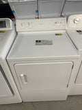 White 27” Moffat RUXR453EB5WW Dryer (Refurbished)