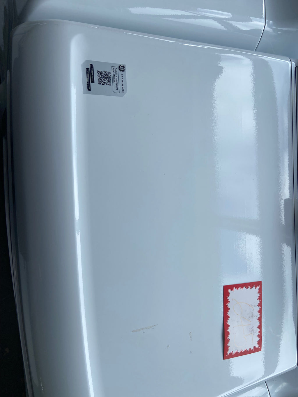 GE Profile PTD60EBMR0WS Electric Dryer, 7.4 cu. ft. Dryer Capacity, 12 Dry Cycles