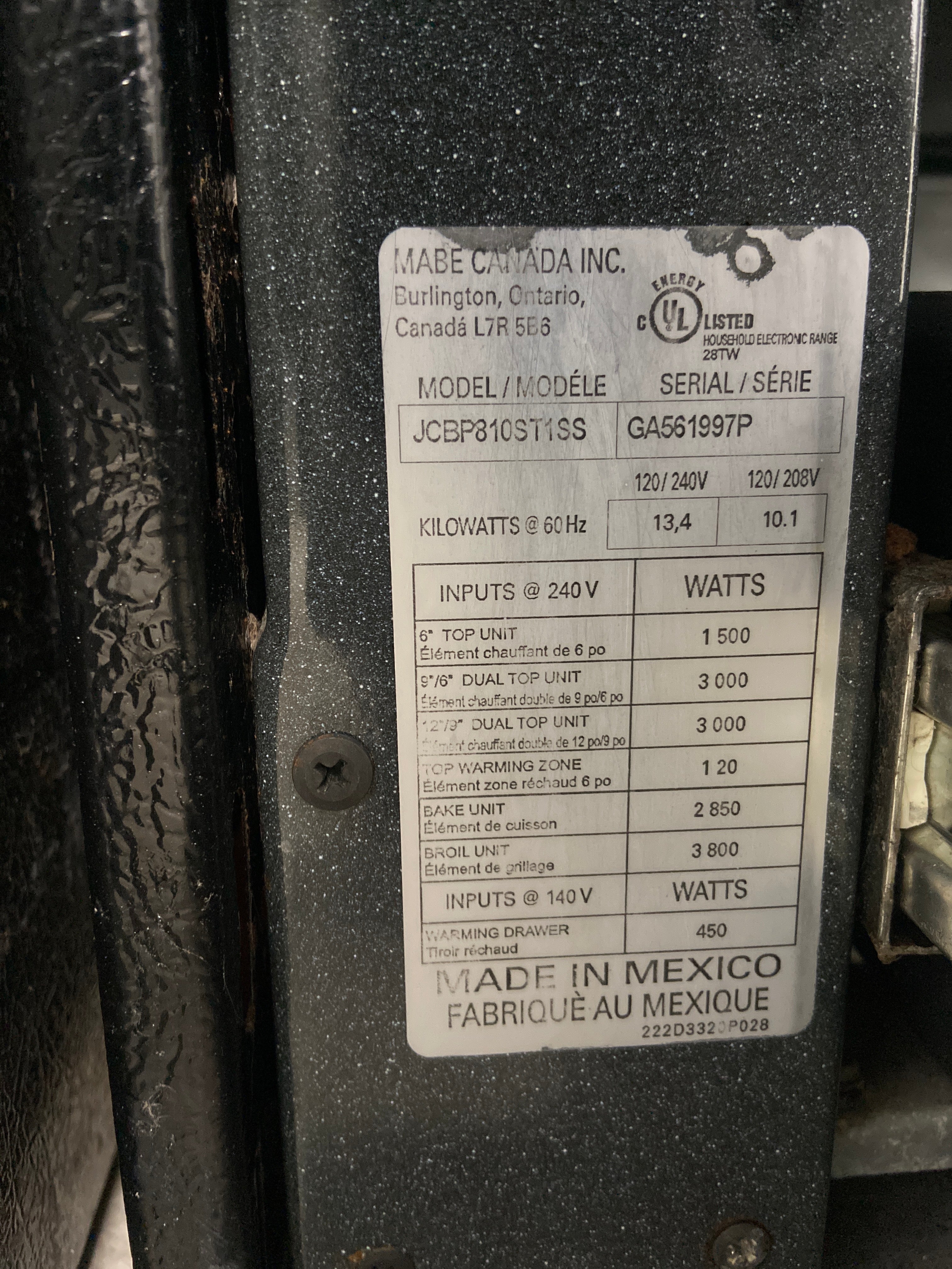 GE 30" Freestanding Electric Range - Stainless Steel (JCBP810ST1SS)