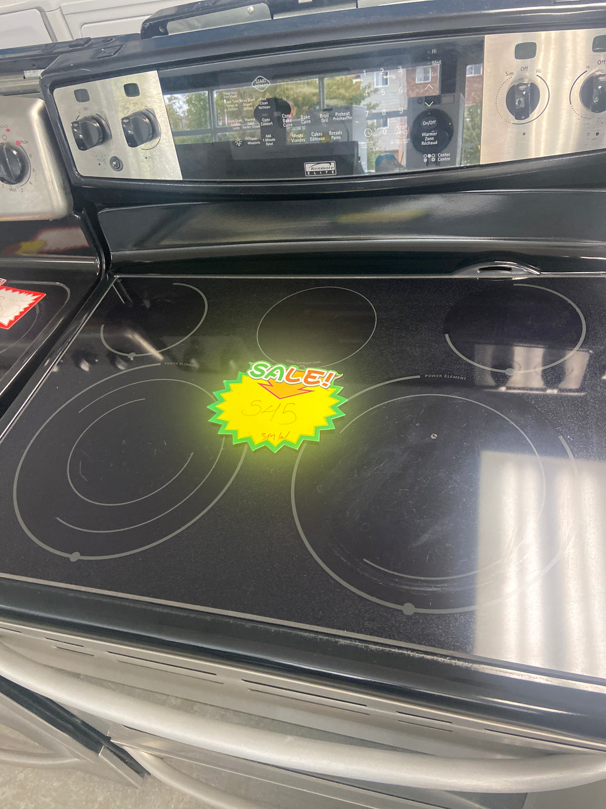 Kenmore Elite stove, C970-688302, “Refurbished”, 3 Months Warranty