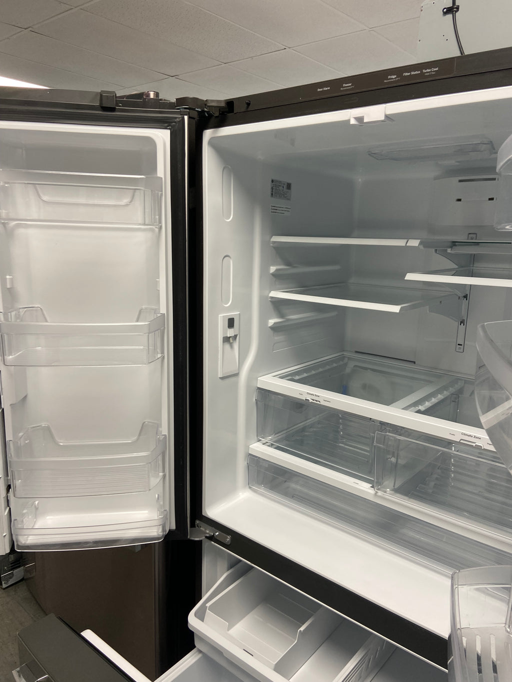 GE double door Stainless Fridge
