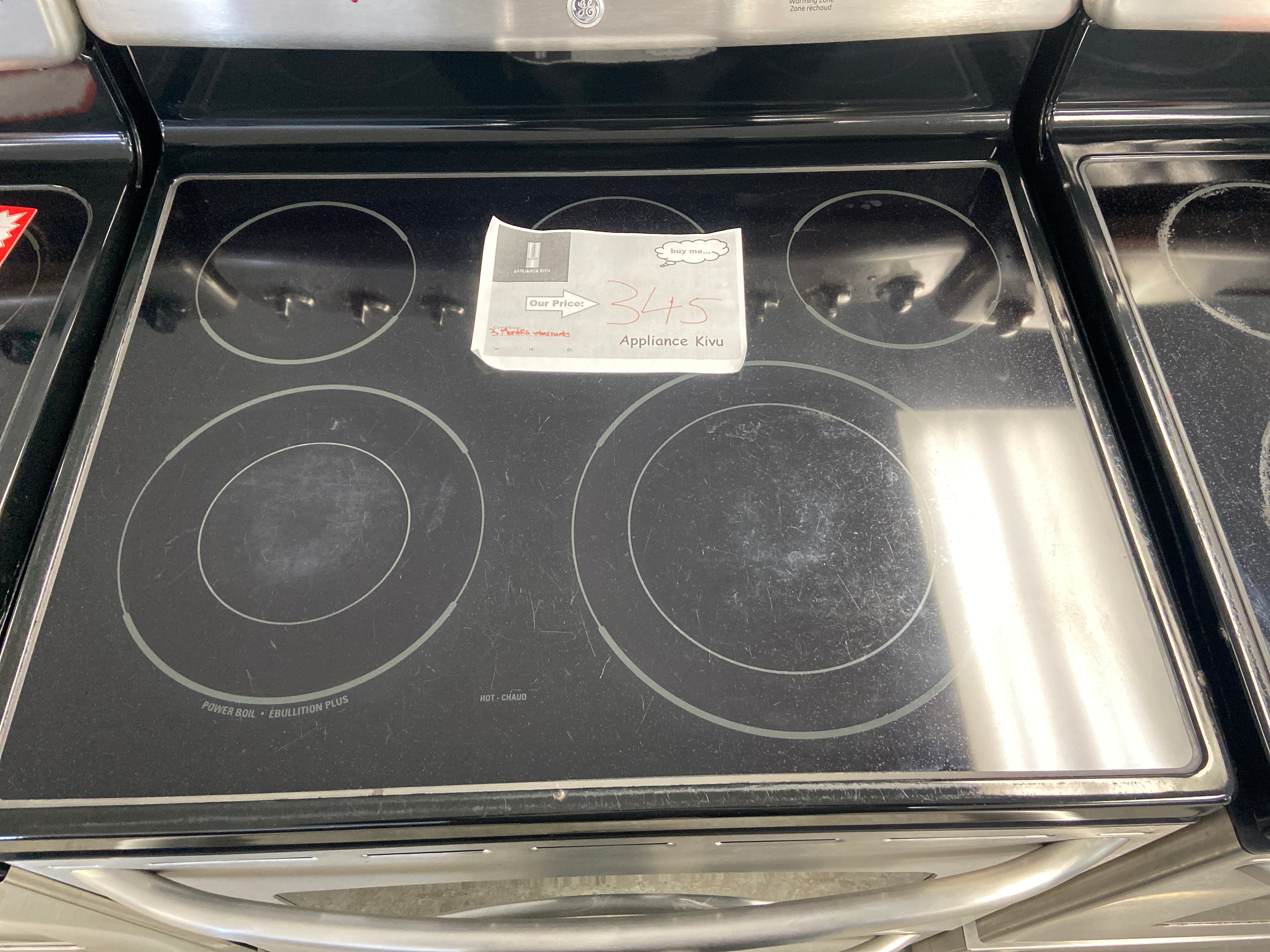 GE 30" Electric Freestanding Range with Storage Drawer Stainless Steel - JCBP81SP2SS