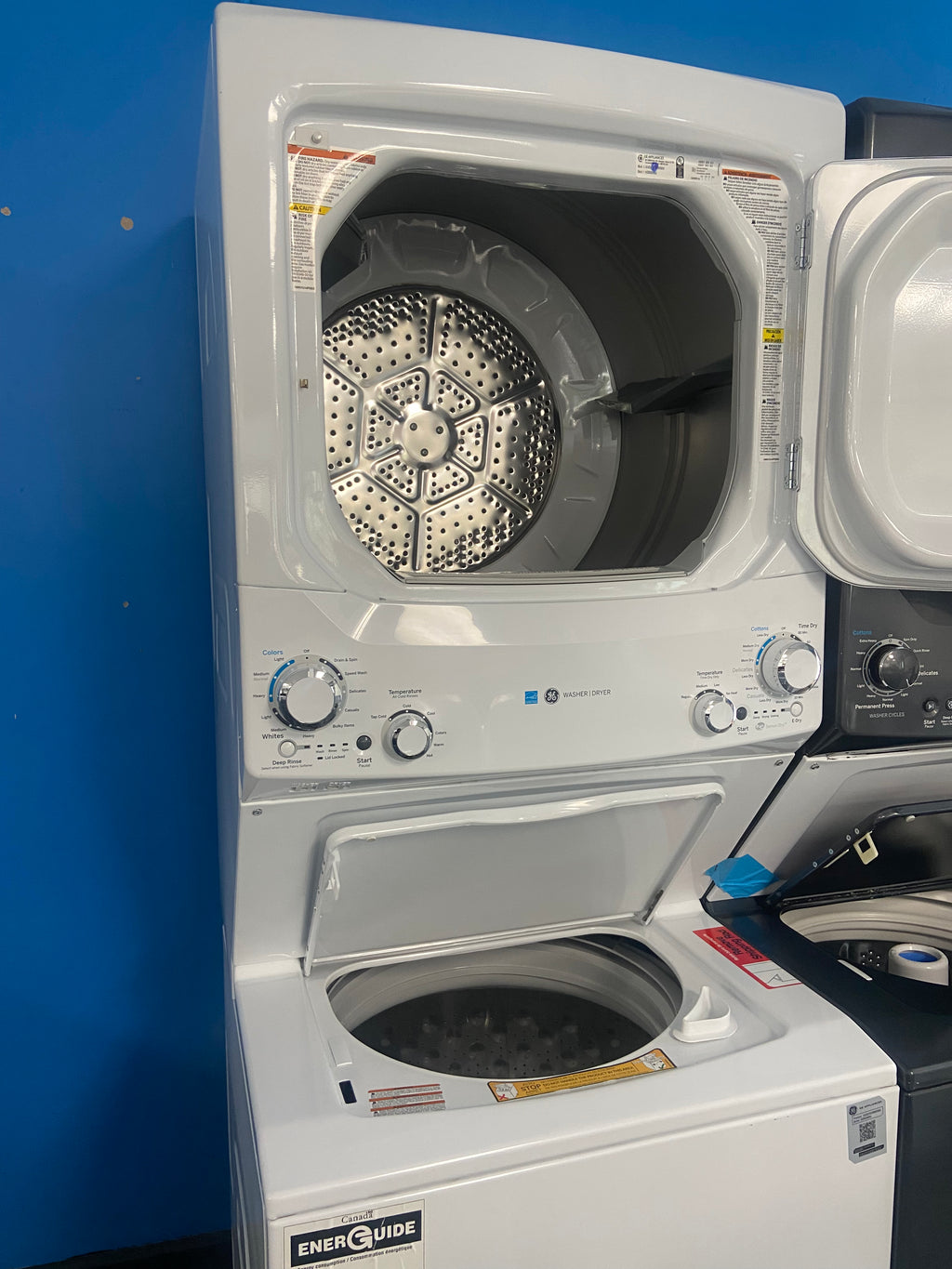 GE white laundry Centre, GUD27ESMMWW,  “Open box”, 6 Months Warranty