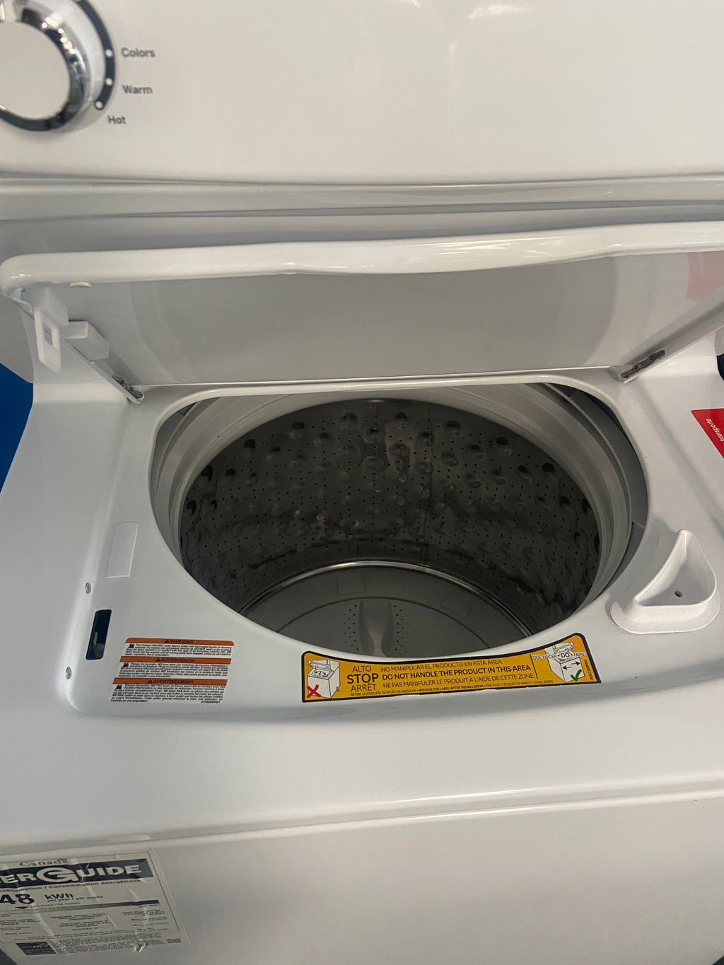 GE white laundry Centre, GUD27ESMMWW,  “Open box”, 6 Months Warranty