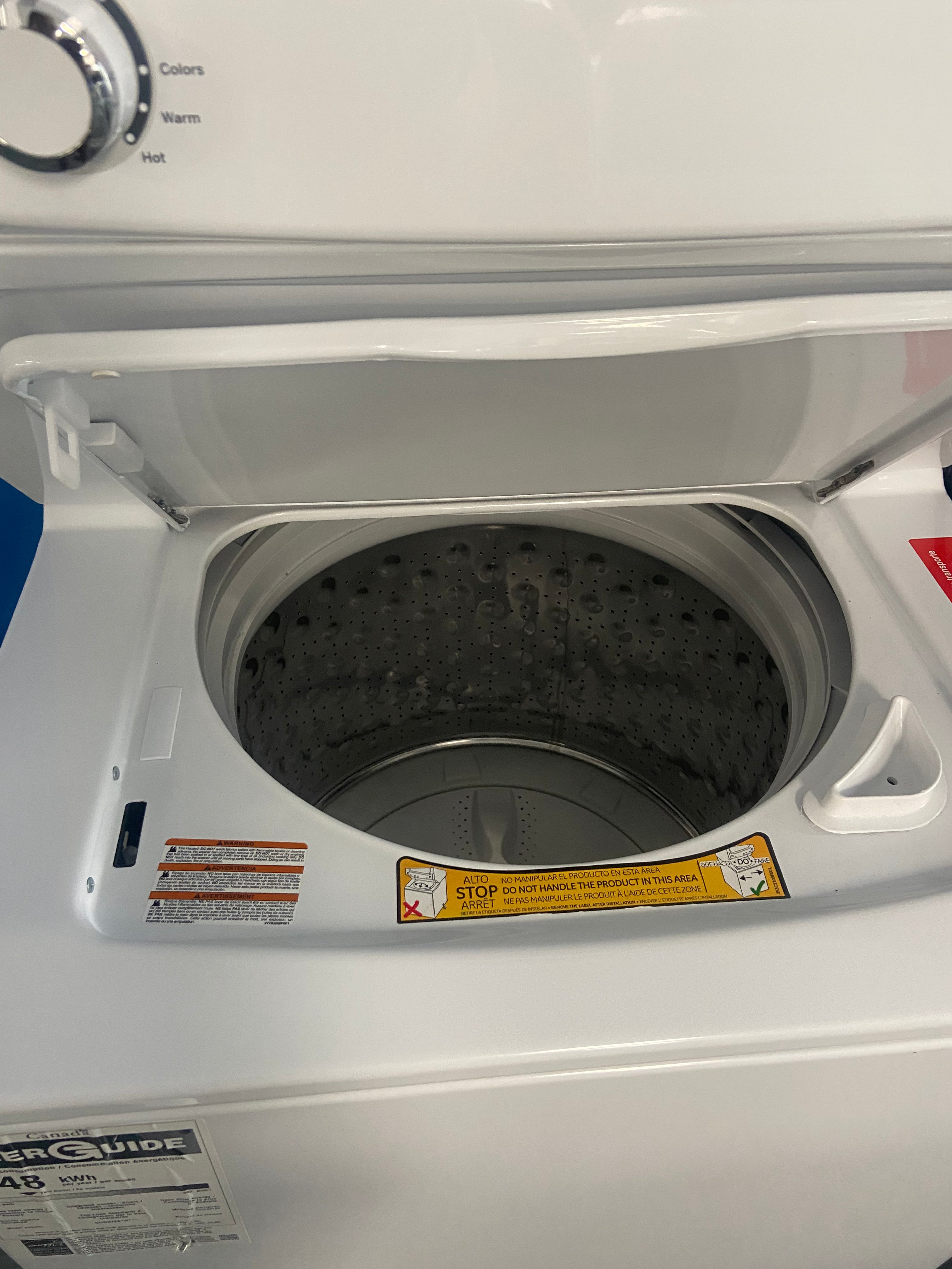 GE white laundry Centre, GUD27ESMMWW,  “Open box”, 6 Months Warranty