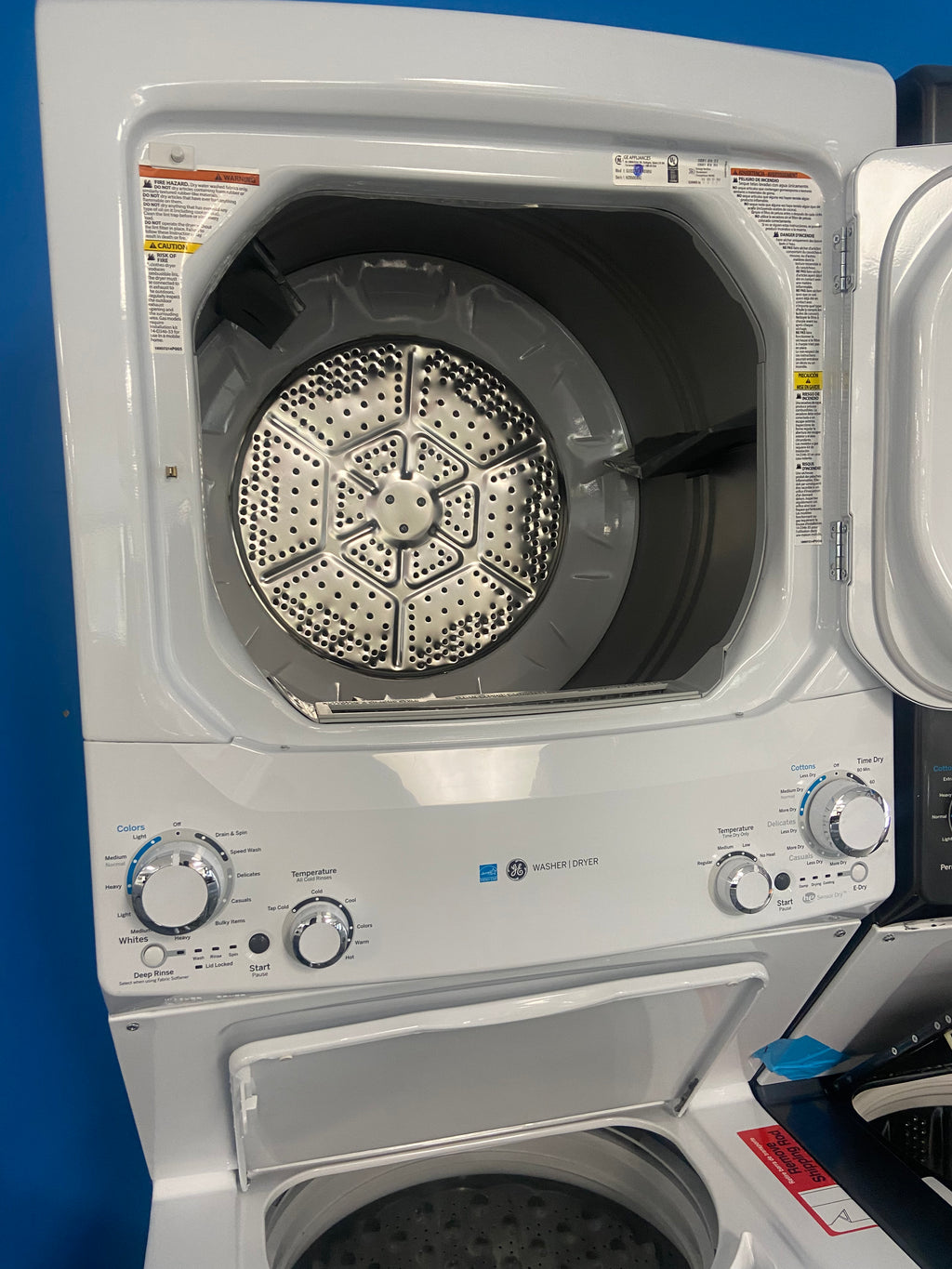 GE white laundry Centre, GUD27ESMMWW,  “Open box”, 6 Months Warranty