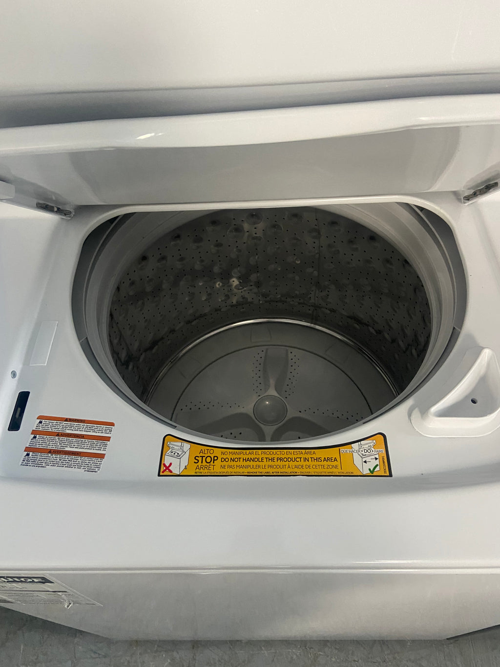 GE white laundry Centre, GUD27ESMMWW,  “Open box”, 6 Months Warranty