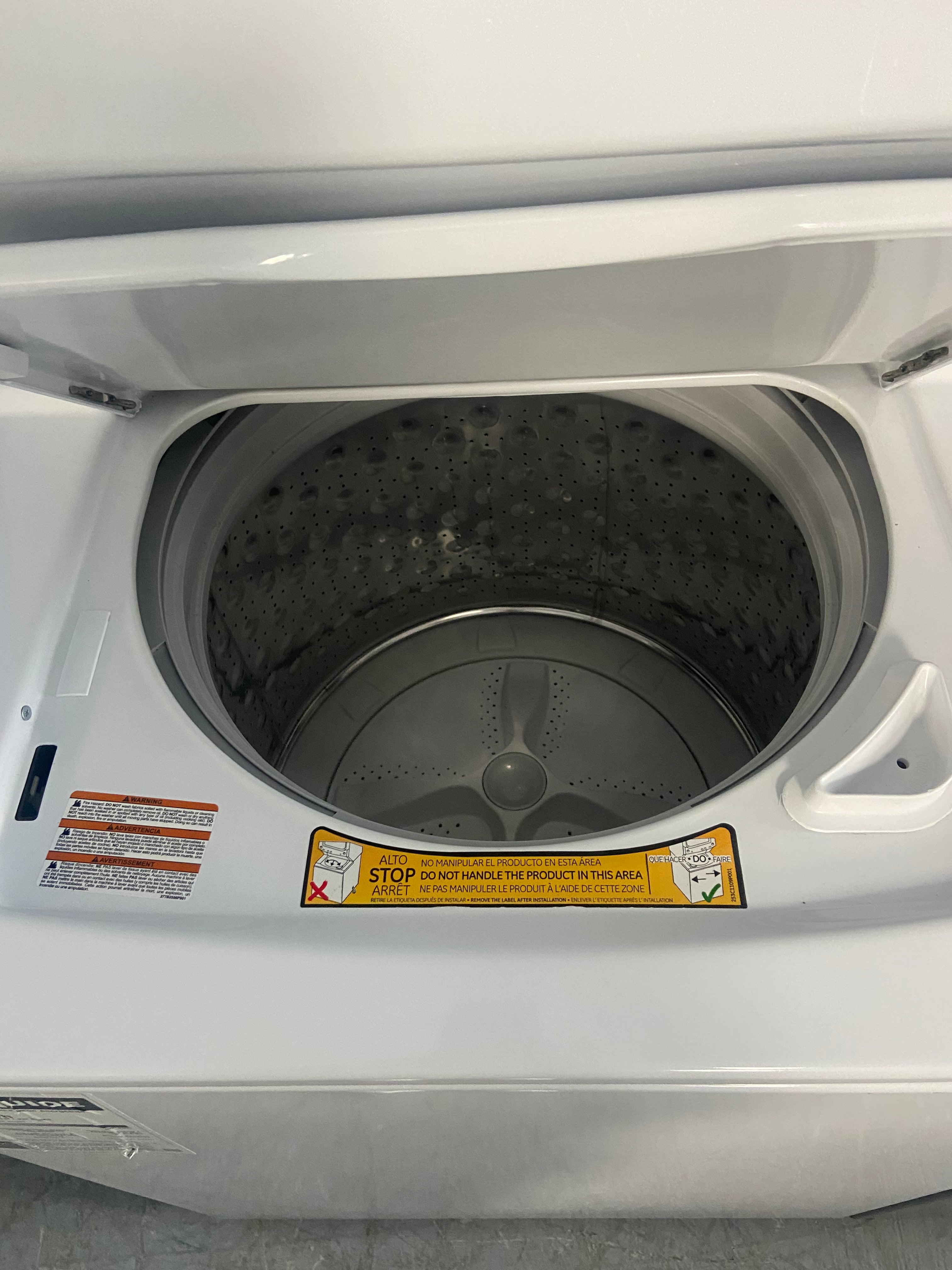 GE white laundry Centre, GUD27ESMMWW,  “Open box”, 6 Months Warranty