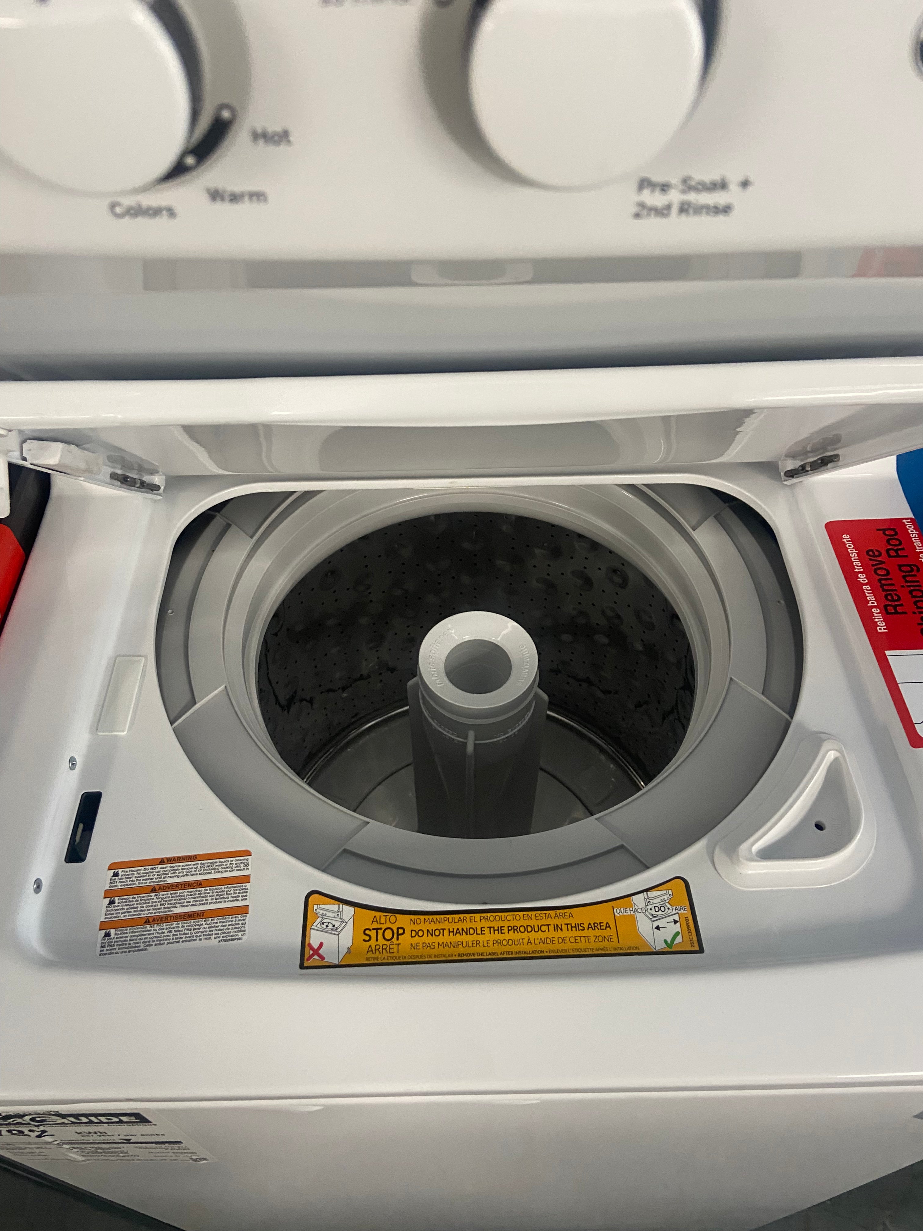 GE white apartment size laundry Centre, GUD24ESMM1WW, “Brand new”, 6 Months Warranty.