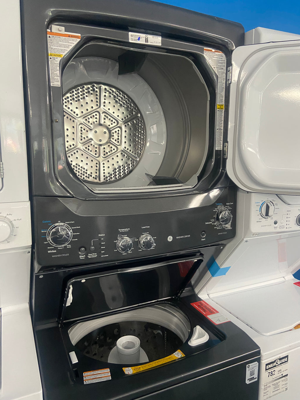GE black laundry centre, GE GUD37ESMMDG,  “Brand New”, 6 Months Warranty