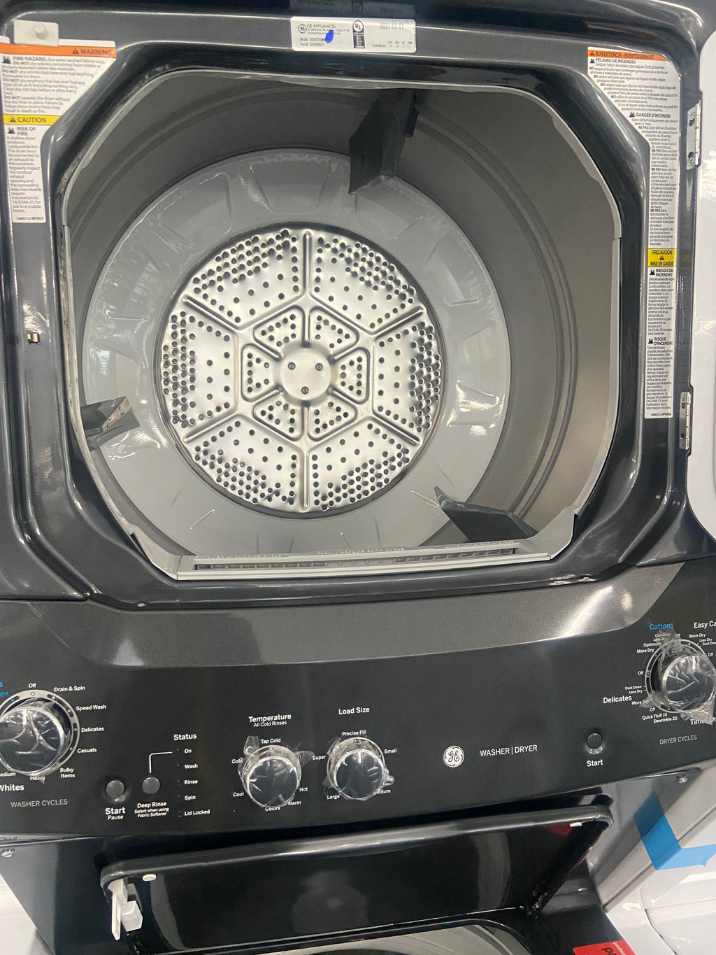 GE black laundry centre, GE GUD37ESMMDG,  “Brand New”, 6 Months Warranty