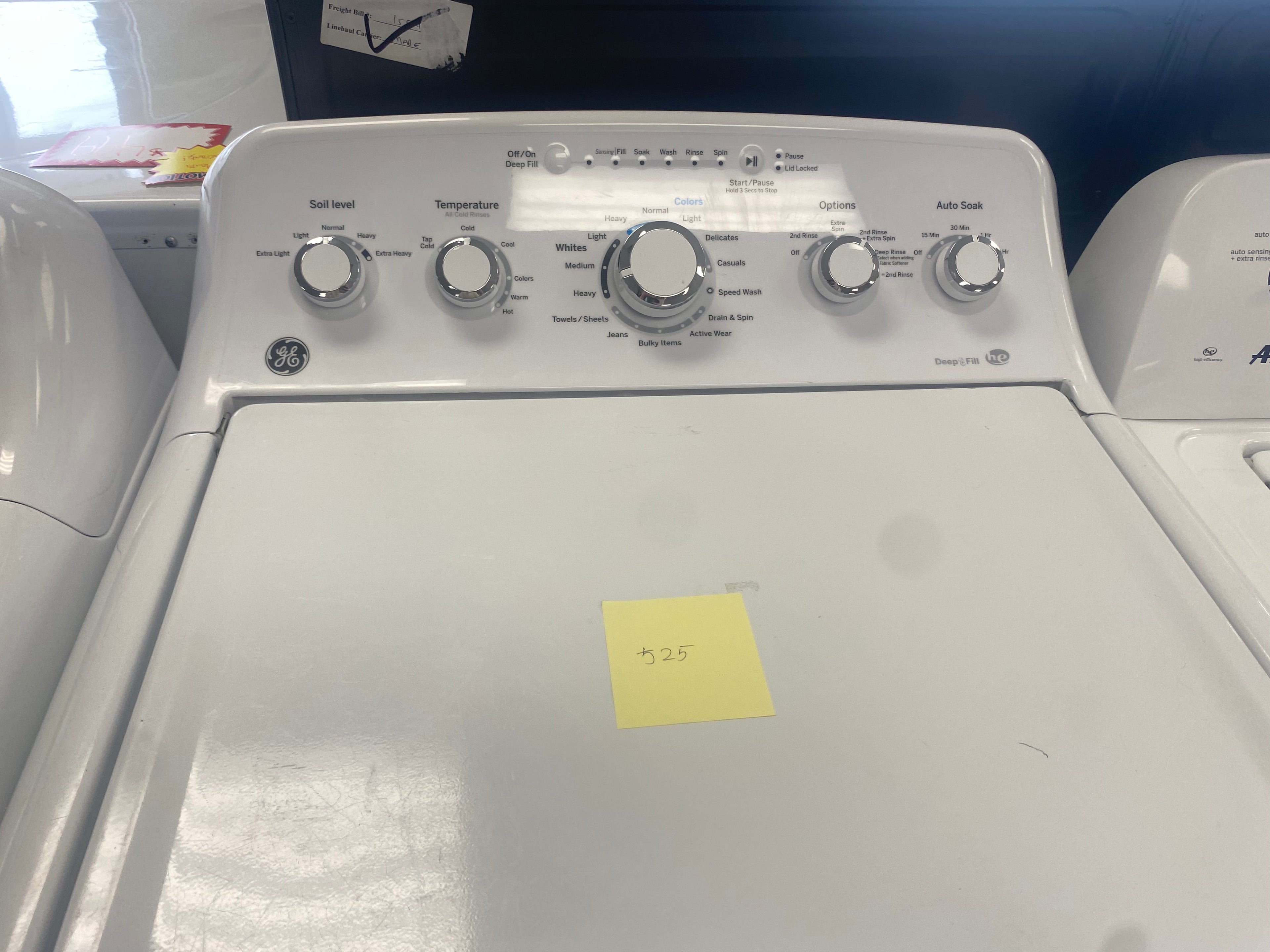 GE 27” Top Load Washer