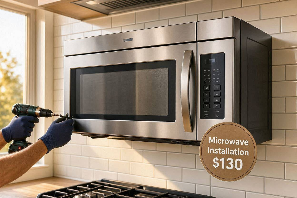 Microwave Installation Fee